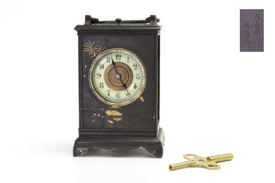 香川勝廣 金工時計（箱付）