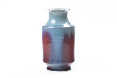 清 窯変釉 瓶