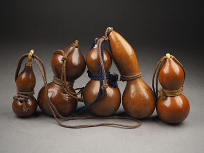 【夢工房】時代珍瓢五個　丙-6