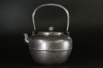 一鳳斎銘 松果摘 银瓶