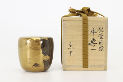 盐釜蒔繪棗（共箱）