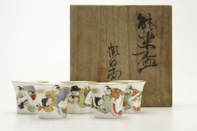 春宮圖杯5點（共箱）