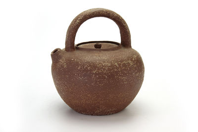 胴在銘 朱泥急須