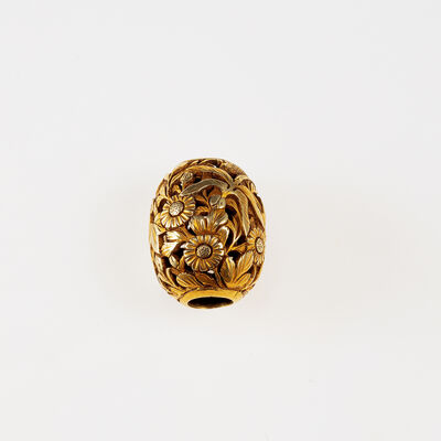 秋草蜻蛉図金緒締