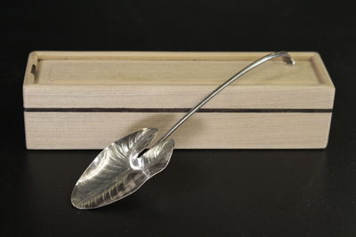 文房香道具 正阿彌 在銘 銀水洗（箱付）