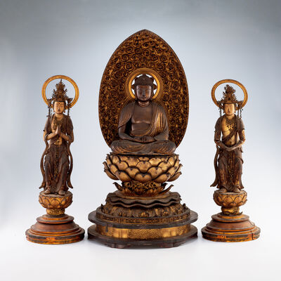 時代阿弥陀三尊 阿弥陀如來