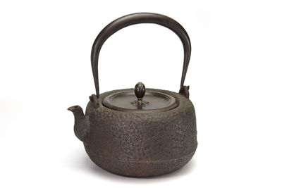 龍文堂 安之介造 在銘 鉄瓶