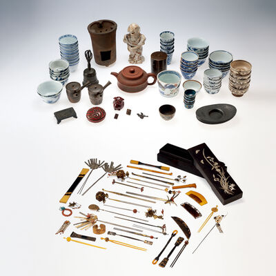 煎茶道具山一組