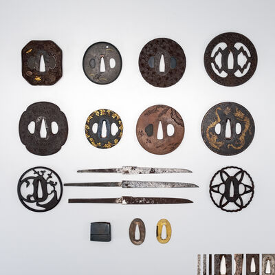 刀装具鐔（10点）·小道具一括