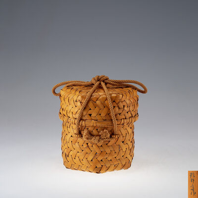 飯塚琅玕斎 小筥（共箱）