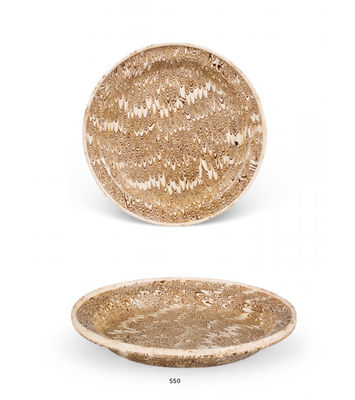 550 唐 绞胎茶盘