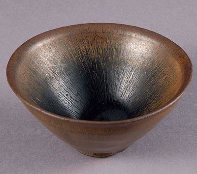 2204 宋 建窑天目碗