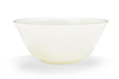 清中期 白玉碗