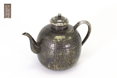 銅銀作 銀水滴（箱付）