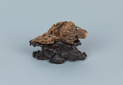 167 沉香荷花擺件