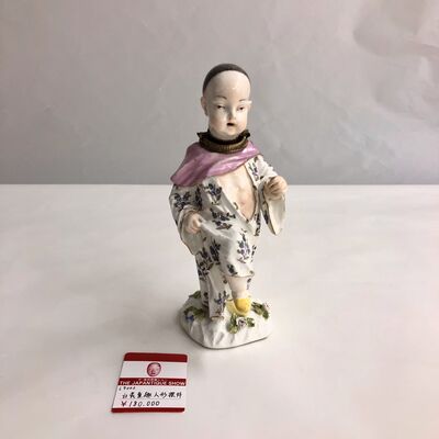 L9002 白瓷童趣人形摆件