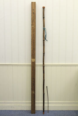 德三作 紫竹杖（共箱）