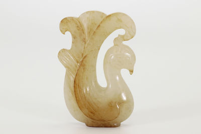 白玉 鳳佩（箱付）