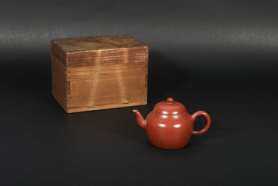 126 大彬款 朱泥蓮子壺