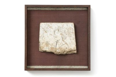 隋~唐 喀什噶爾 人物壁画額