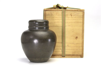 三世藏六作 純錫大茶心壺（共箱）