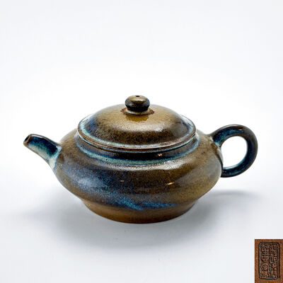 窯変釉 紫砂壺