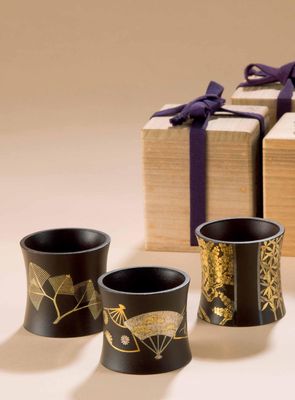 2179 中川净益金银镶嵌铁盖置三点