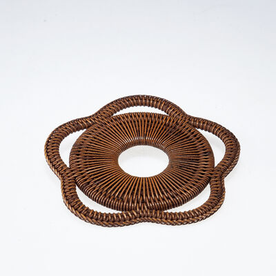 二代坂田修軒観並題　編藤槑花式瓶床（書箱有）