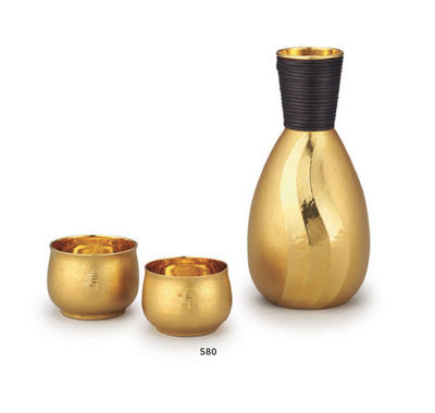 580 宗道 纯金酒器 （一套）