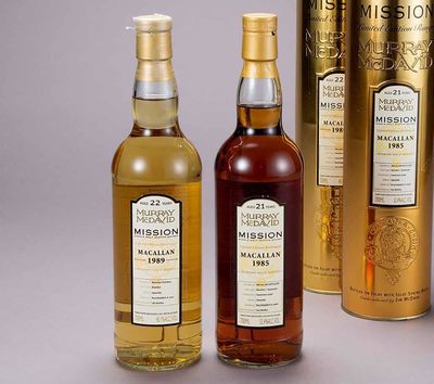 2349 1985年21年、1989年22年 麦卡伦单一麦芽威士忌