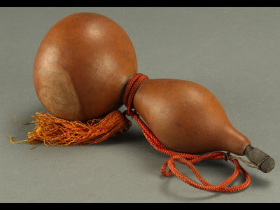 【雅】煎茶道具 時代品 瓢箪 煎茶飾 古美術 AN496