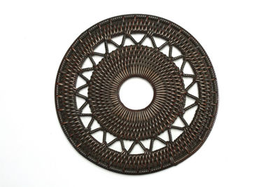 交織紋藤編杯墊一枚