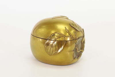 柿形 蒔繪箱（箱付）