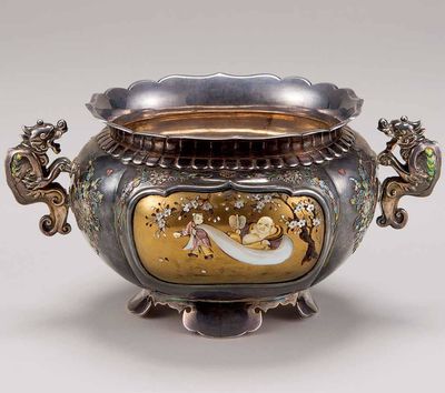 2327 光之芝山香炉