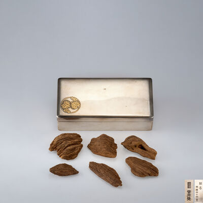 越南富森紅土6点　沈水　宮本造純銀小箱付