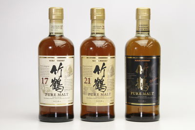 竹鶴21、竹鶴17等 3件