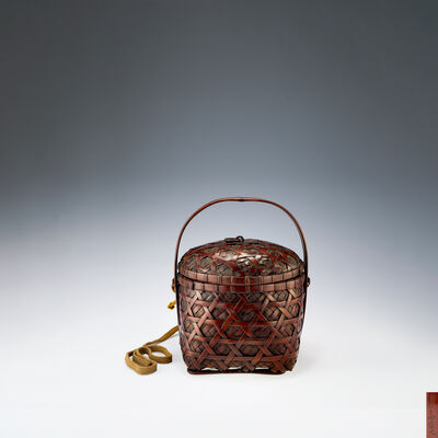 初代尚古斎造　煎茶提籠（四世極箱）