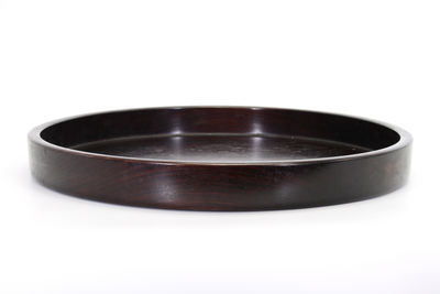 圓形一枚彫 煎茶盆