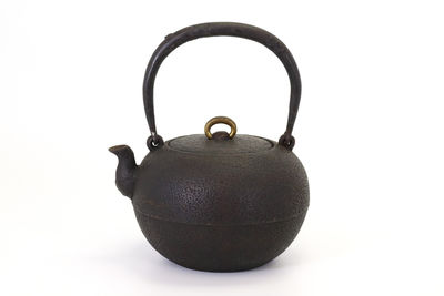 日丸形鉄蓋環摘鉄瓶