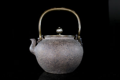 日本造蛾鑲嵌提摘铁瓶