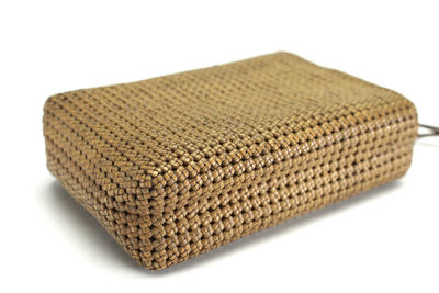 蜜蠟扣 細藤編小袋