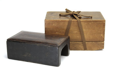 漢文刻 龍門硯（共箱）