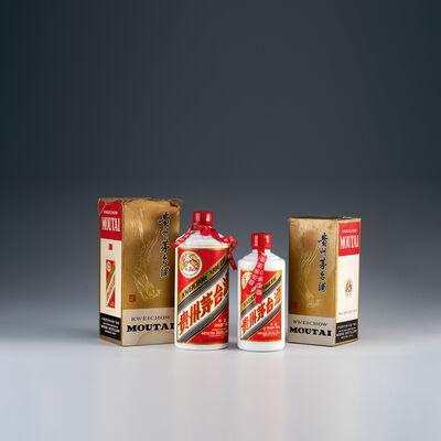 80年代飛天茅台酒2本（盒付）