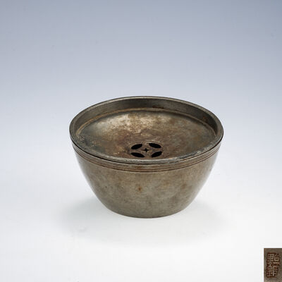 在銘 古錫建水（錦箱）