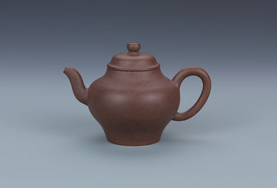 112 澹然齋 紫泥甕式壺