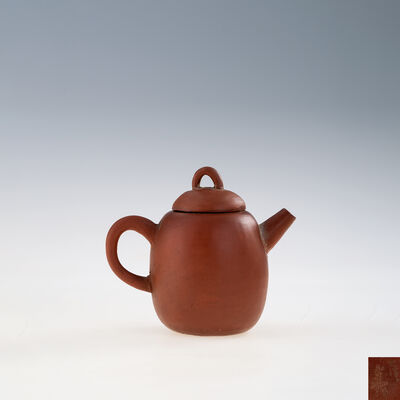 金士恒造　棗形急須（箱付）