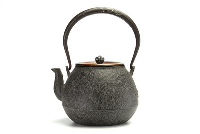 精金堂造 果摘梅花雕刻提鉄瓶