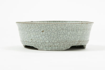 清雍正~乾隆 仿哥釉 三足洗