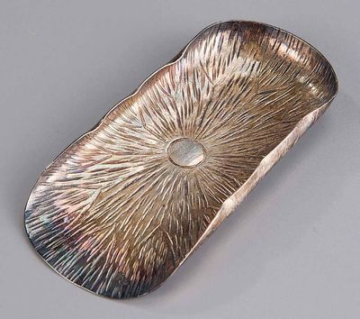 2236 松本治三制荷叶纹茶量