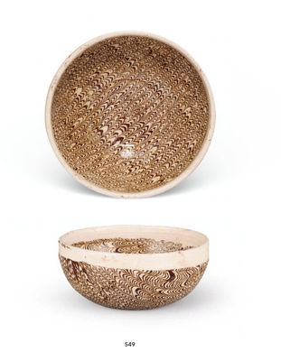 549 唐 绞胎茶盏